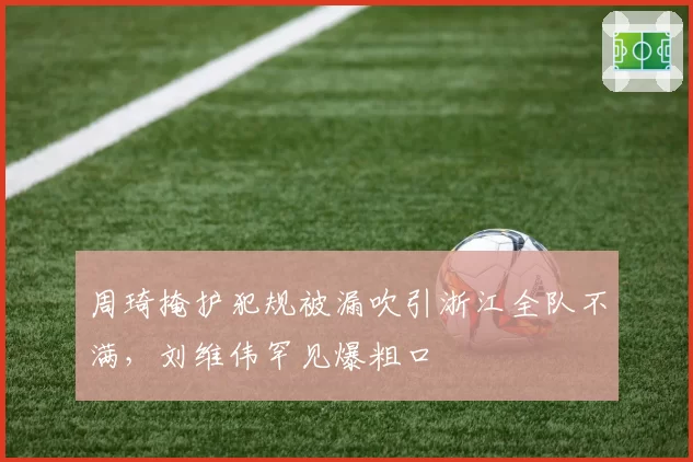 周琦掩护犯规被漏吹引浙江全队不满，刘维伟罕见爆粗口